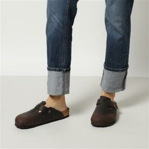 Birkenstock Boston Clog Oiled Leather Habana 39 N